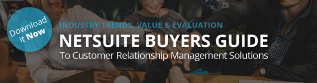NetSuite CRM Buyers Guide