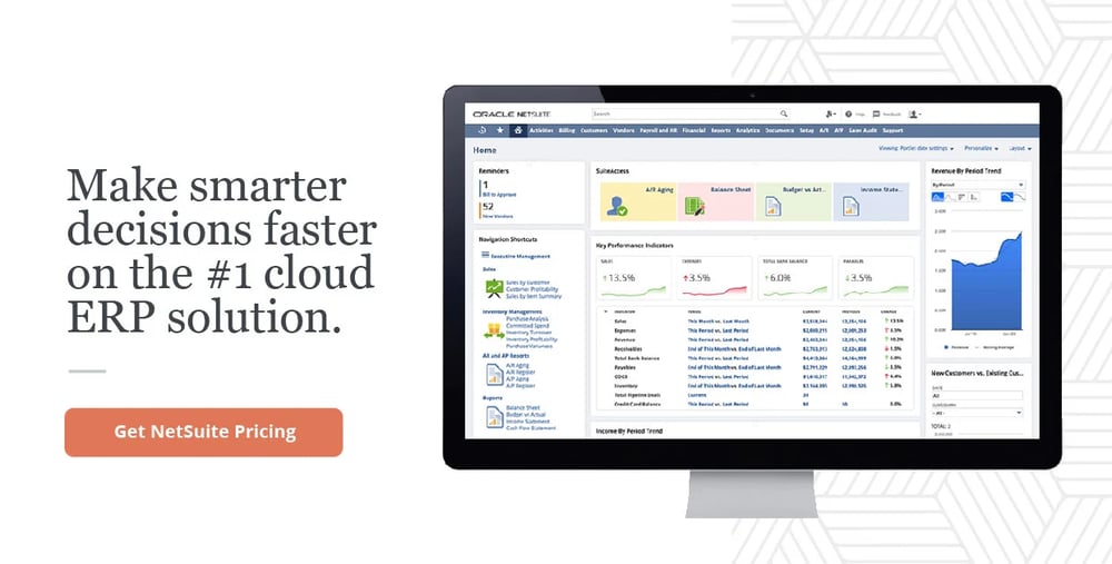 Get NetSuite Pricing for Services-based companies