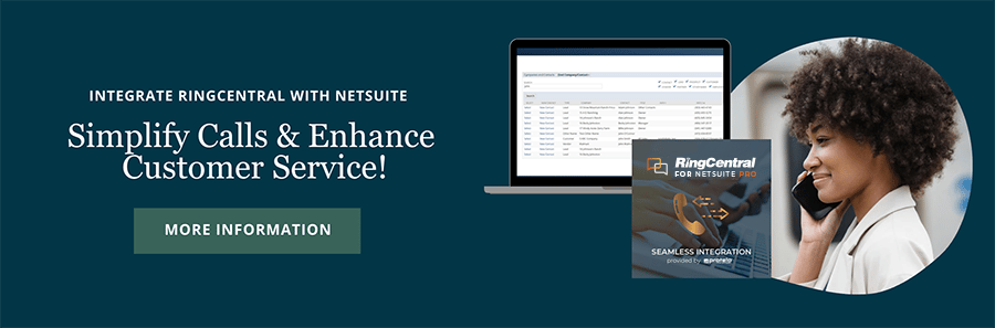 ringcentral and netsuite integration suiteapp