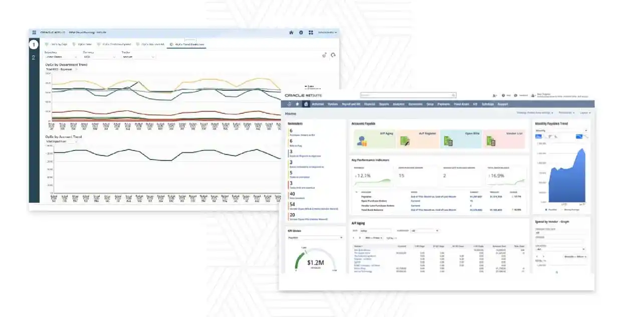 NetSuite-financial-dashboards