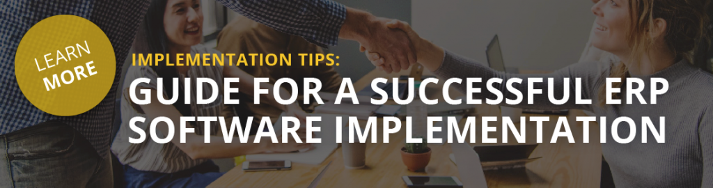 Guide for a successful ERP software implementation