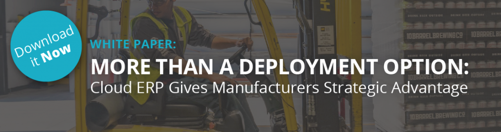 More than A deployment - Manufacturing cloud