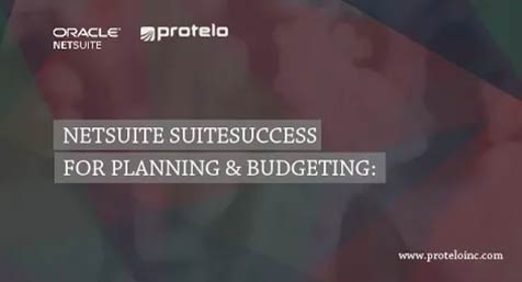 NetSuite Planning and Budgeting Cloud Service (PBCS)