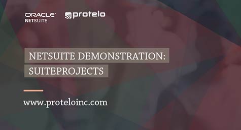 NetSuite SuiteProjects demo and datasheet