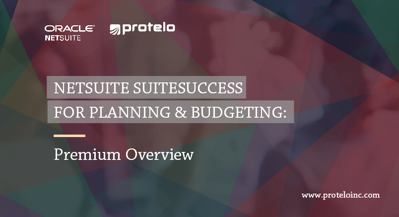 Planning and Budgeting Starter Overview Demo