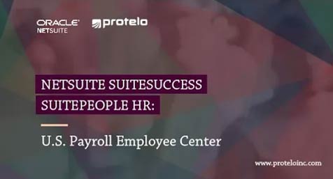 NetSuite SuitePeople Payroll
