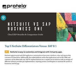 NetSuite vs SAP b1