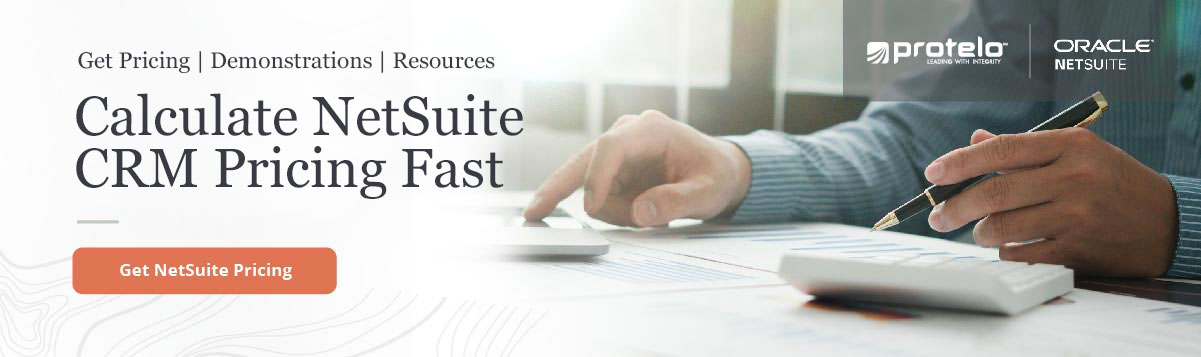 What is the cost of NetSuite CRM? Calculate custom quote.